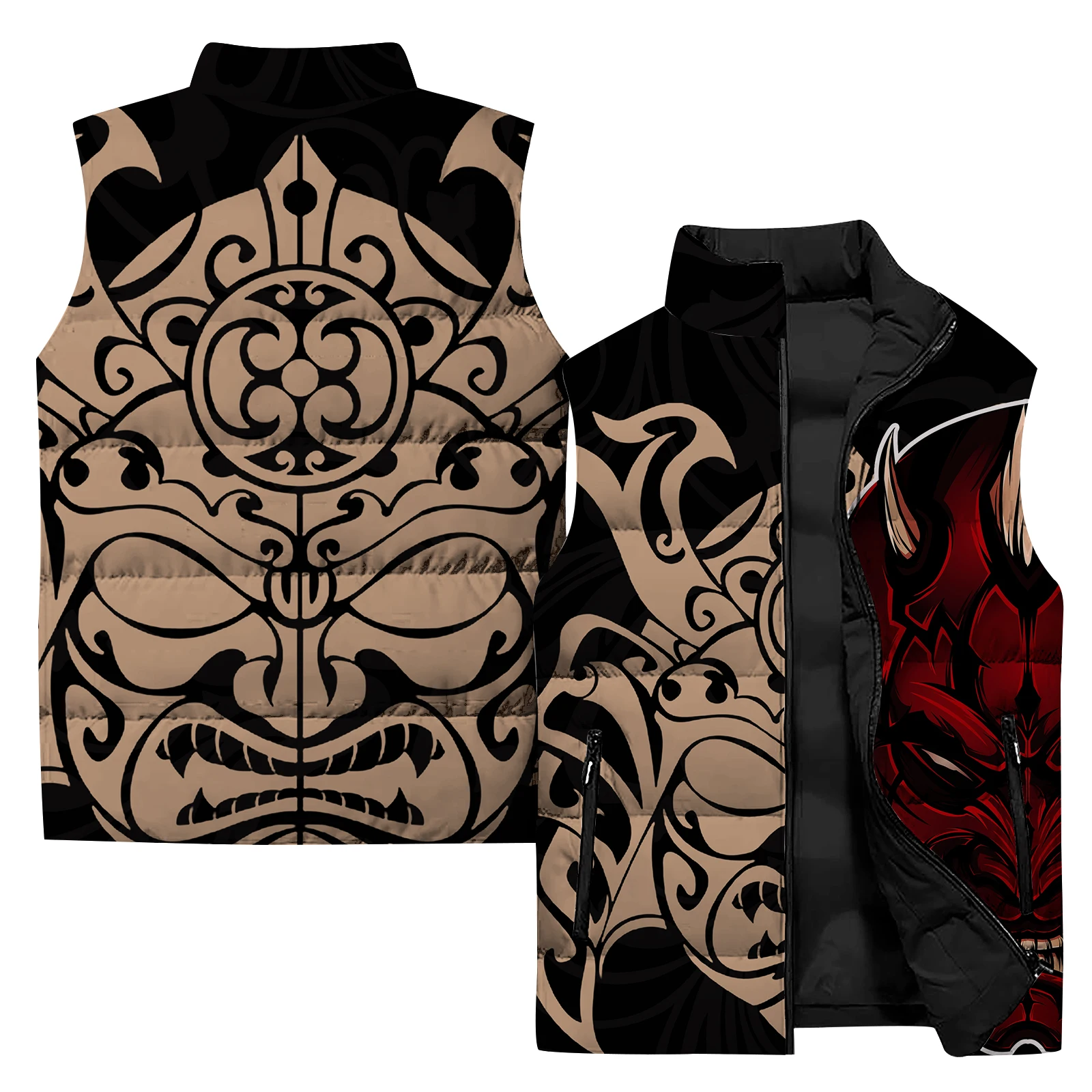 thumbnail image 1 of Chaquetas de invierno modernas para hombre, chaleco de trabajo de otoño para hombre, abrigos y chaquetas duraderos, nuevos, abrigos de moda asequibles y cálidos Demon Cool, 1 of 5