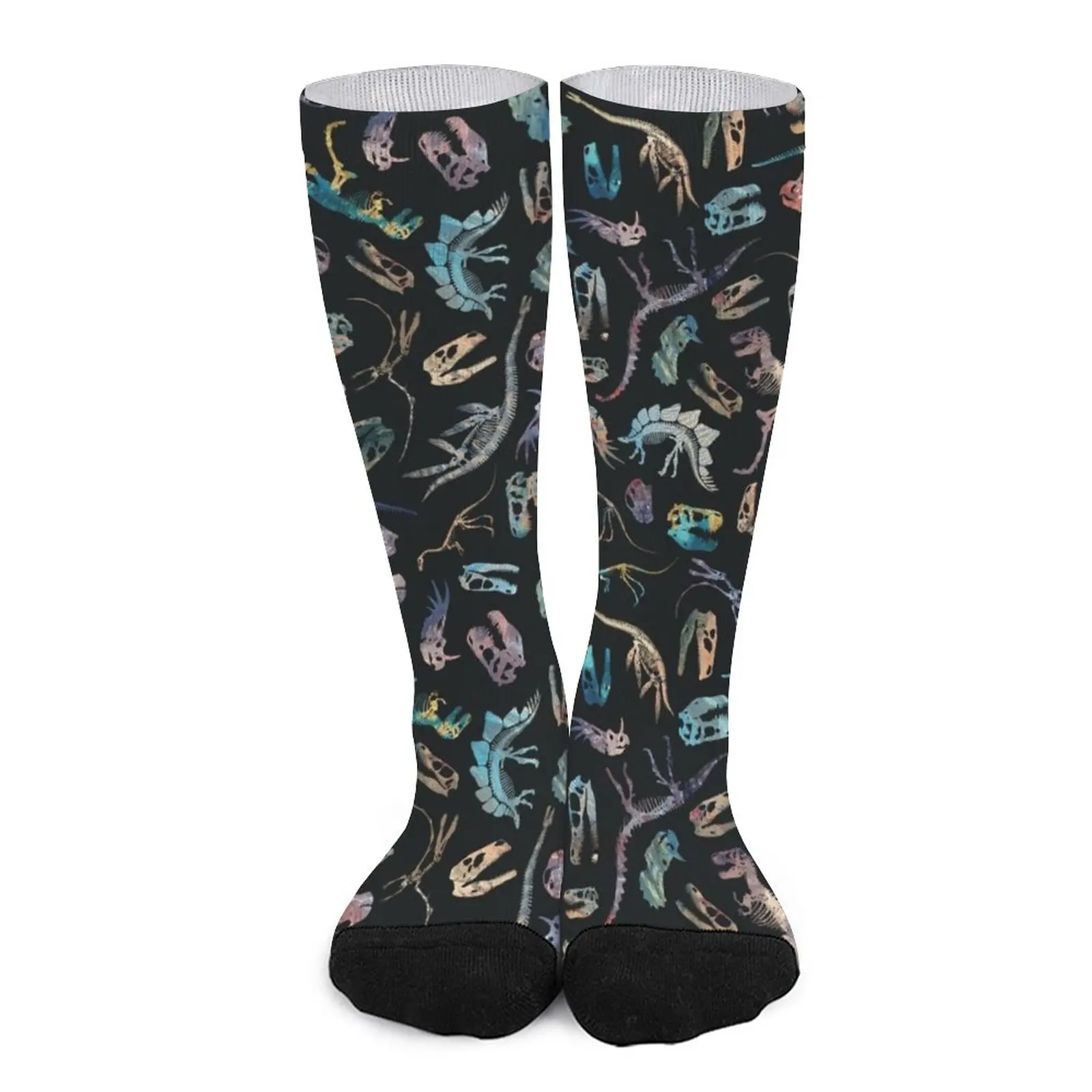 Dinosaurs (Dark) Socks custom socks Men sock Christmas funny socks for men