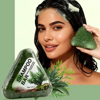 Usman Herbe Shampoo Bar pour la croissance des cheveux, anti-chute, contrôle de l'huile, barre de savon biologique naturel 1