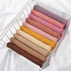 Soft Bamboo Cotton Scarf Women Girls Students Summer New Solid Color Scarves Lady Viscose Shawl Spring Female Wrap Shawls 2