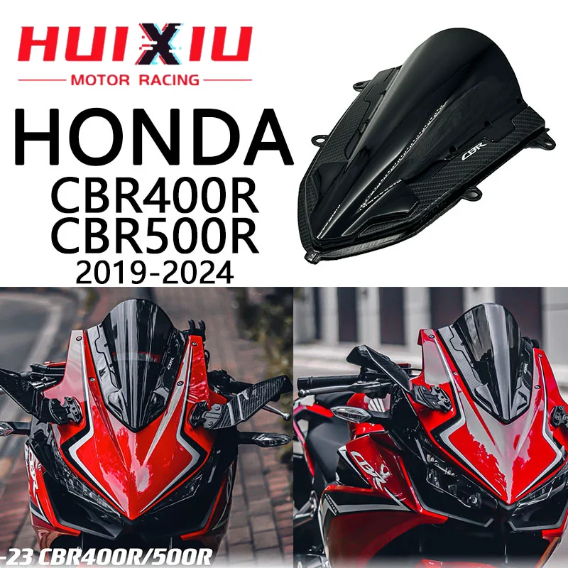 Ветровое стекло для мотоцикла HONDA CBR500R cbr500r CBR400R cbr400r 2019 2020 2021 2022 2023 2024