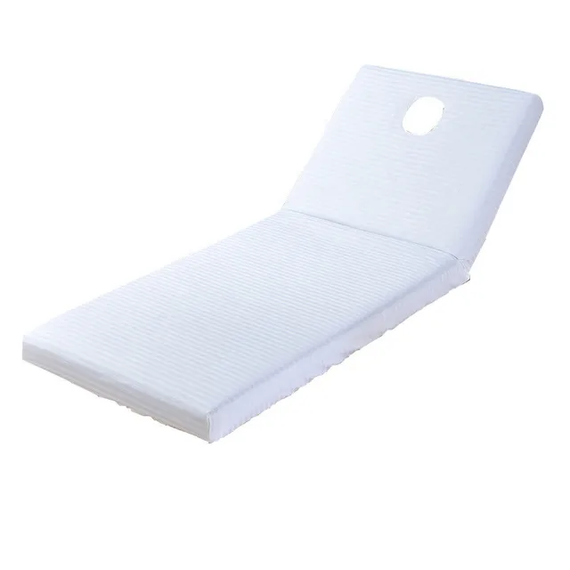 Drap-housse élastique pour table de massage, couverture complète, bande de caoutchouc, traitement SPA, trou pour la ories du visage, 70x190cm 6