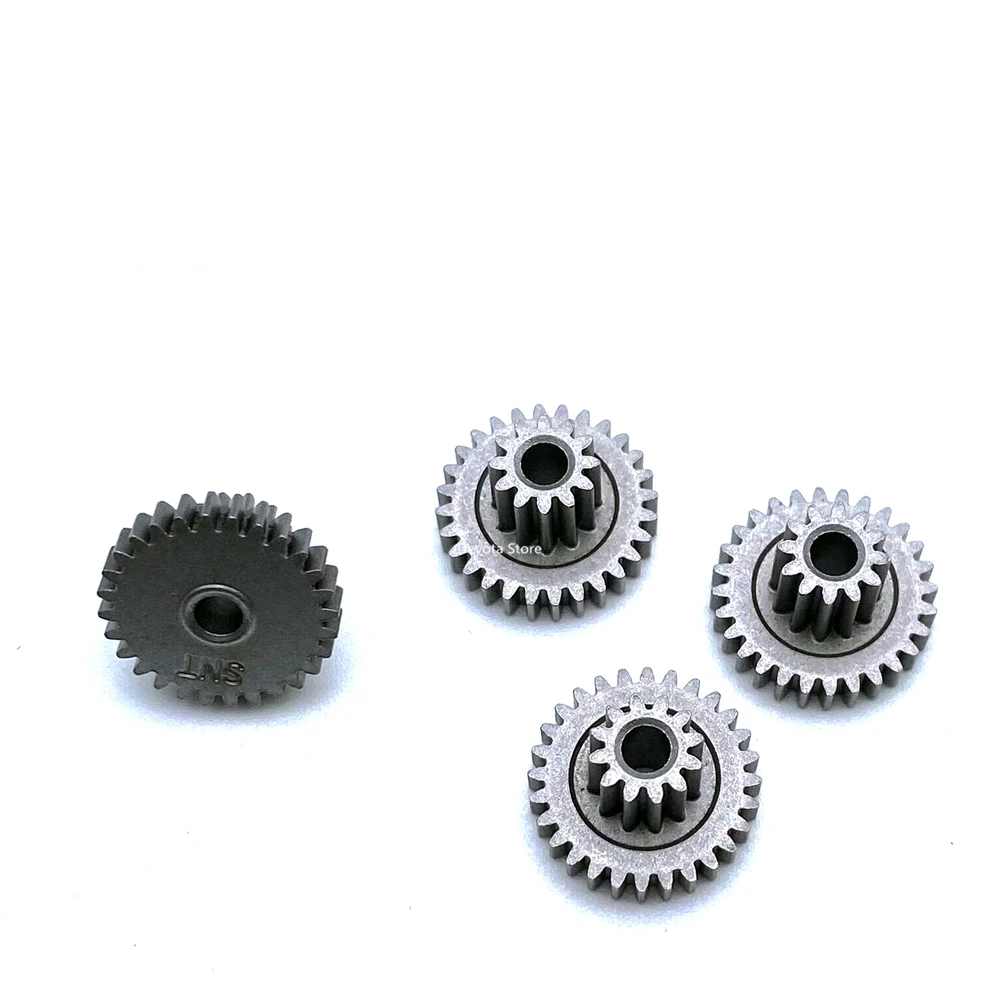 4PCS 0.5M 12T-28T 3MM Metal Duplex gear 15mm Diameter Reduction gear