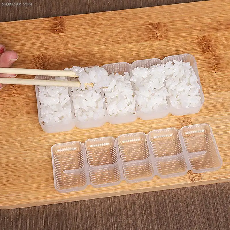 Rice Ball Mold Sushi Mold Japanese Nigiri Sushi Mold Rice Ball Non-stick  Pressure Storage Box Lunch Box Lunch Tool DIY Kitchen - AliExpress