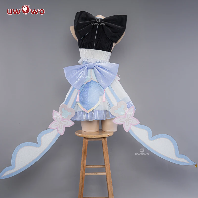 PRE-SALE UWOWO Witchh Ganyu Cosplay UWOWO Genshin Impact Fanart Ganyu Little Witchh Cosplay Costume Canival Halloween Outfits