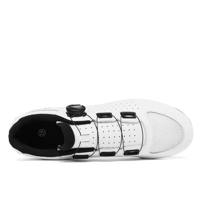 Mtb Cycling Sneaker Cleat Shoes Men Bicycle Shoes Speed Cycling Shoe Mountain Bike spd Racing Lock Footwear male black