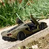 1:36 Lamborghini Sian car Model Toy Alloy Diecast Pull Back Collection Supercar Toys Vehicle For Decoration Gifts F123 2