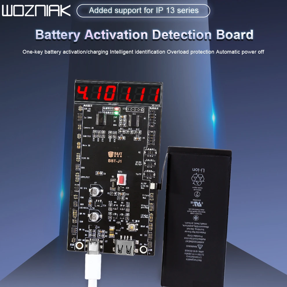 BESTBSTJ1BatteryActivationboardforiPhone5813promaxSamsung