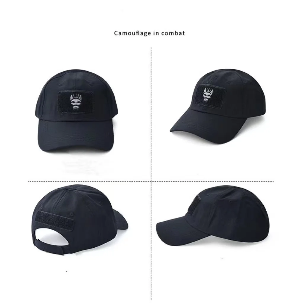 Multicam Baseballkappe für Herren und Damen 'Seal Team Series' Taktische Tarnmuster Snapback Dehnbare Sportmütze – Detail 11