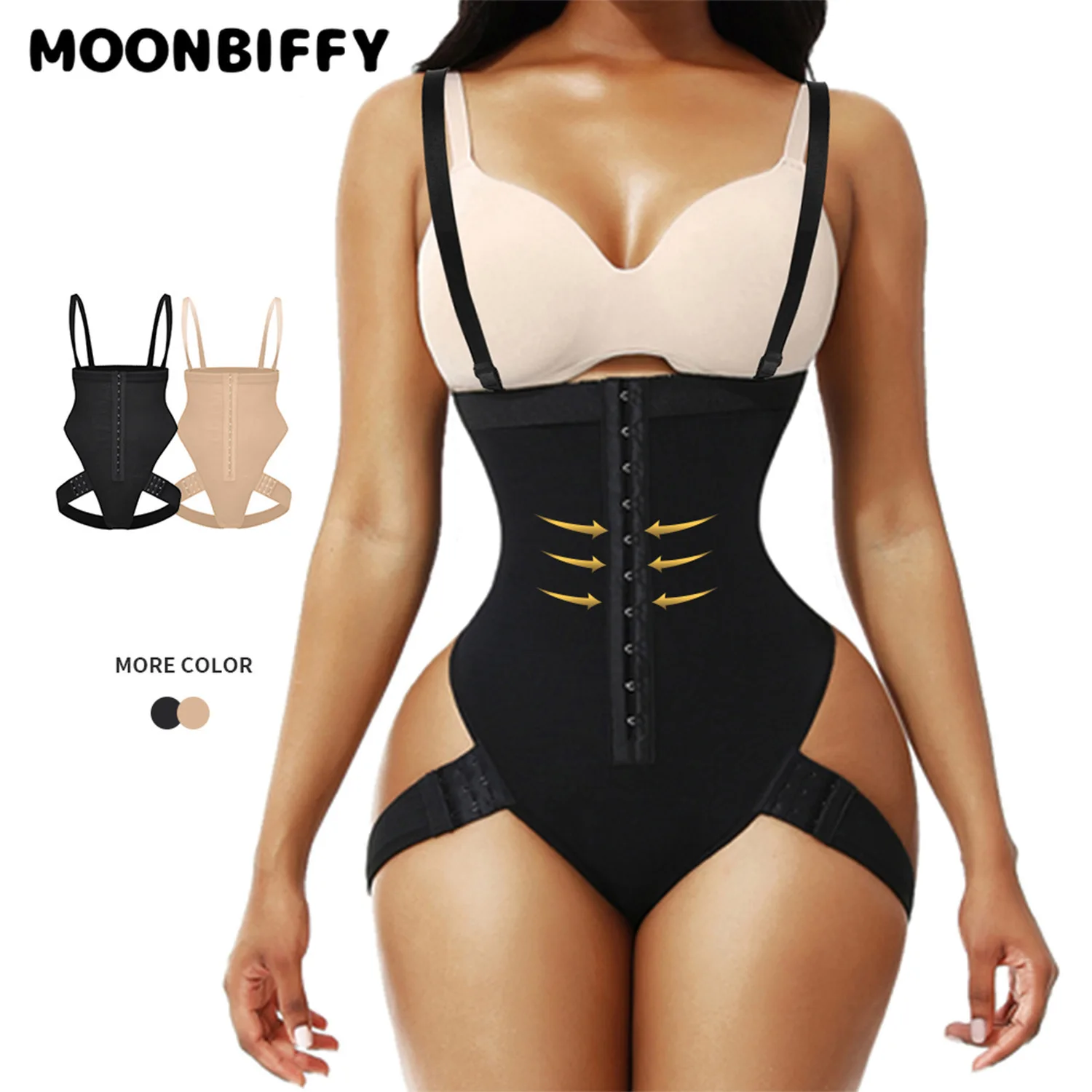 

Женский корсет пуш-ап на молнии, с застежкой-молнией