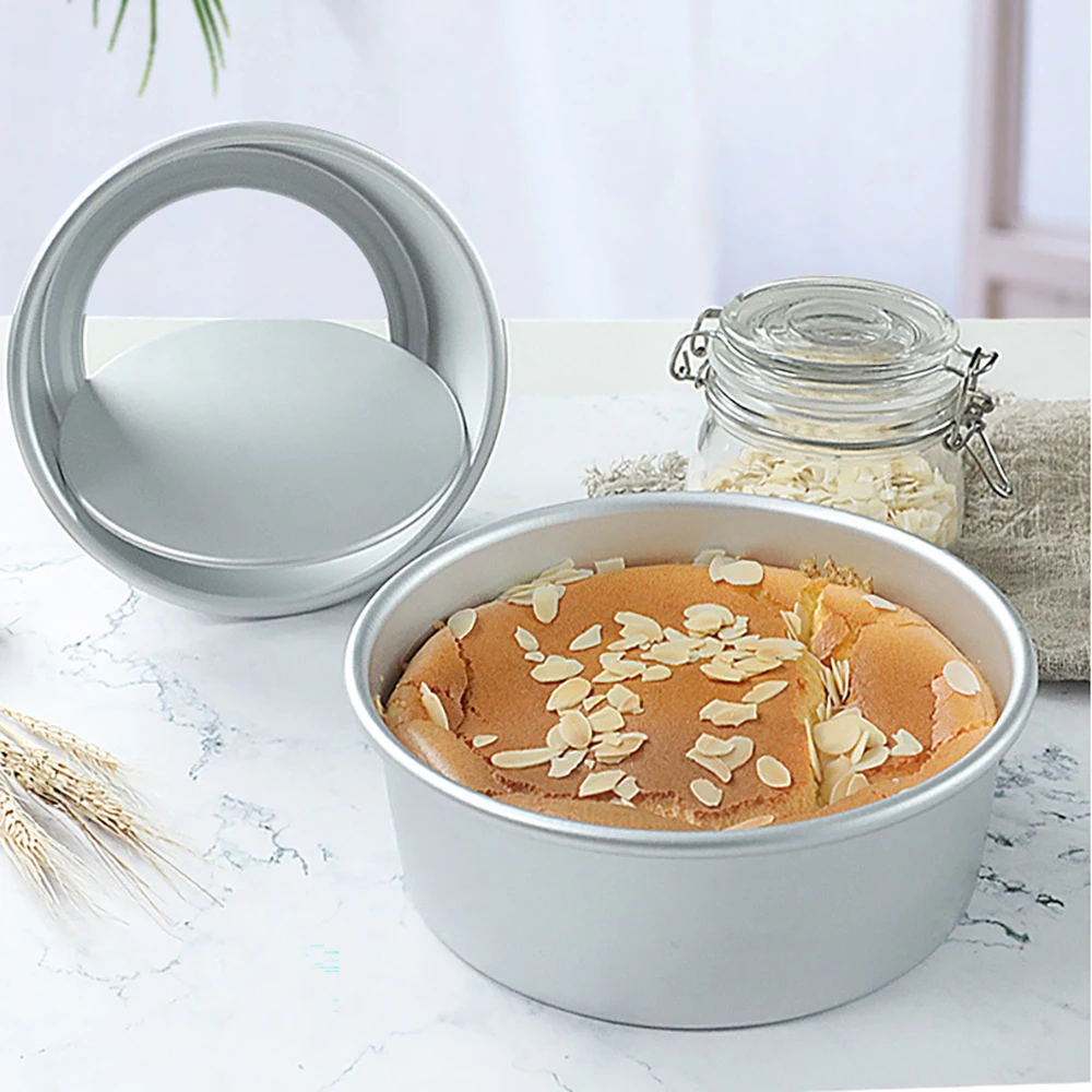 6 Inch Tall Round Cake Pans Aluminum Cake Pan with Removal Bottom -  AliExpress