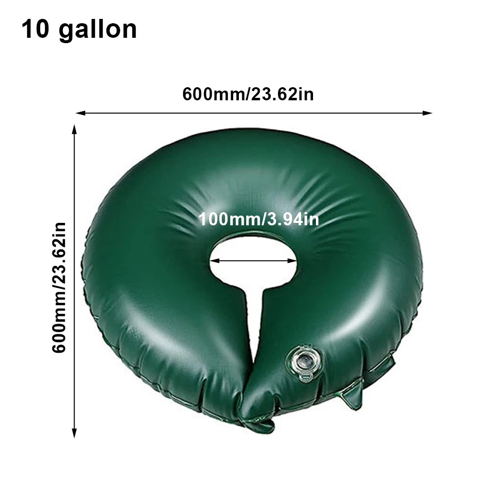 Drip Irrigation Water Pouch PVC Root Water System Automatic Drip Irrigation Watering System for Tree and Shrubs 10/15/20 Gallon automatic watering device