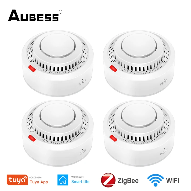 Детектор дыма Tuya ZigBee с Wi-Fi