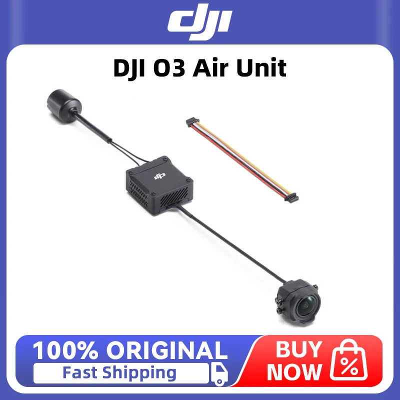 DJI O3 Air Unit FPV 1080p/100fps H.265 Max Video Transmission Quality 50Mbps Max Video Transmission Bitrate for DJI Goggles 3