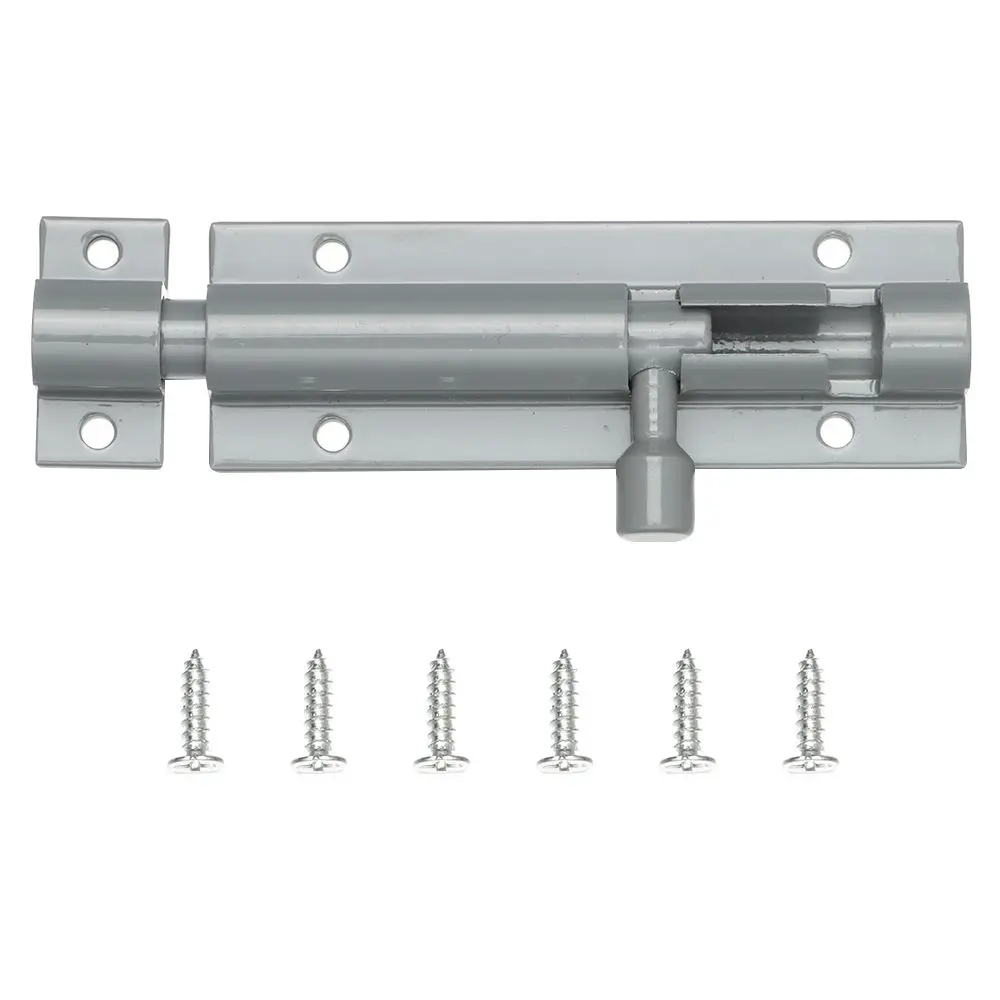 2-8" Window Door Lock Latch Tower Bolt Catch Heavy Duty Garden Gate Shed Sliding Door Home Hardware