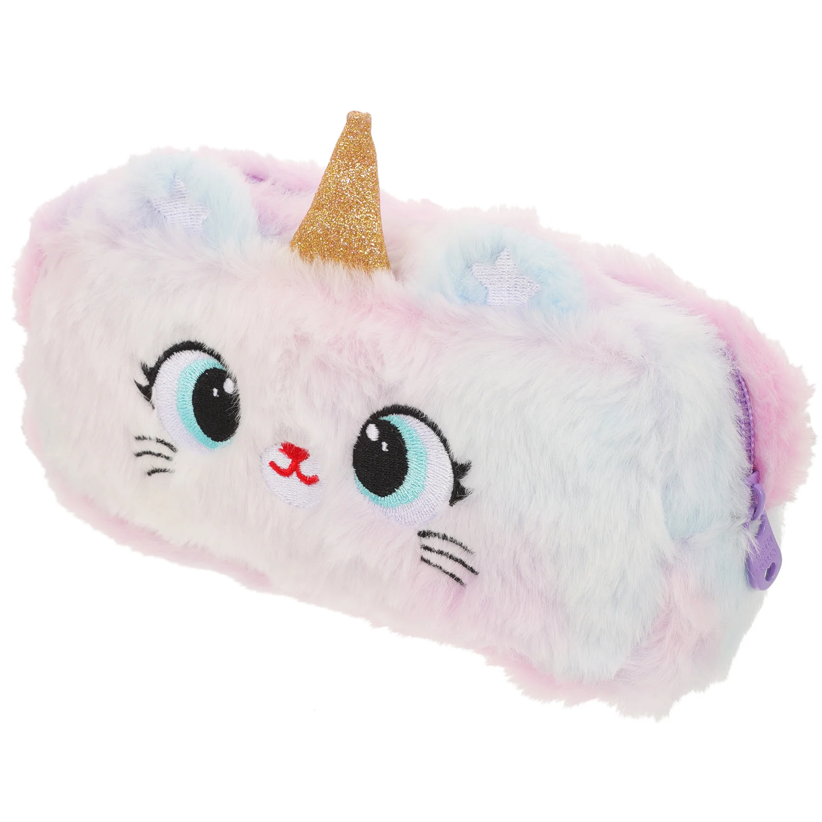 

Unicorn Pencil Case Large Capacity Storage Bag Kids Cases for Girls Purple Cute Multi-use Student