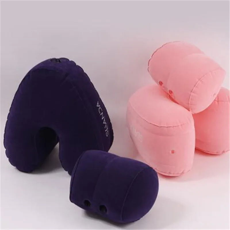 

Fun Furniture With Novel Postures Headrest Neck Support Inflatable Cushion Female Masturbator U-Shaped Games Lesbian Exotic Tool