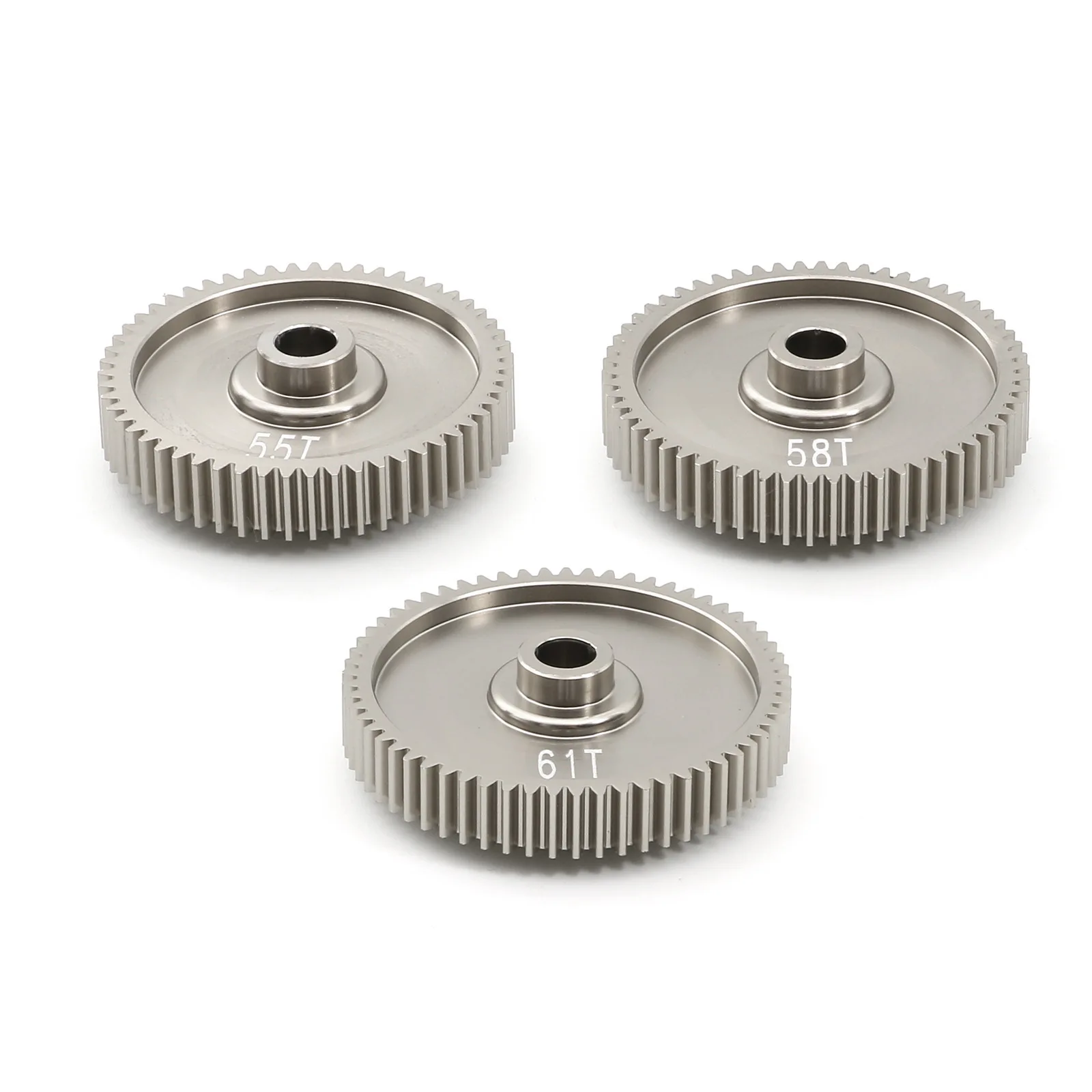 Lot De 4 Pignons Moteur Palumma – 18T, 19T, 23T, 24T En Métal Pour Tamiya TT01 TT02 1/10 RC
