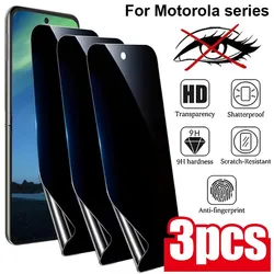 3 - Pack Privacy Hydrogel Screen Protector Film - Anti - Fingerprint, High - Quality Protection for Privacy Hydrogel (Moto Edge 60 Neo)