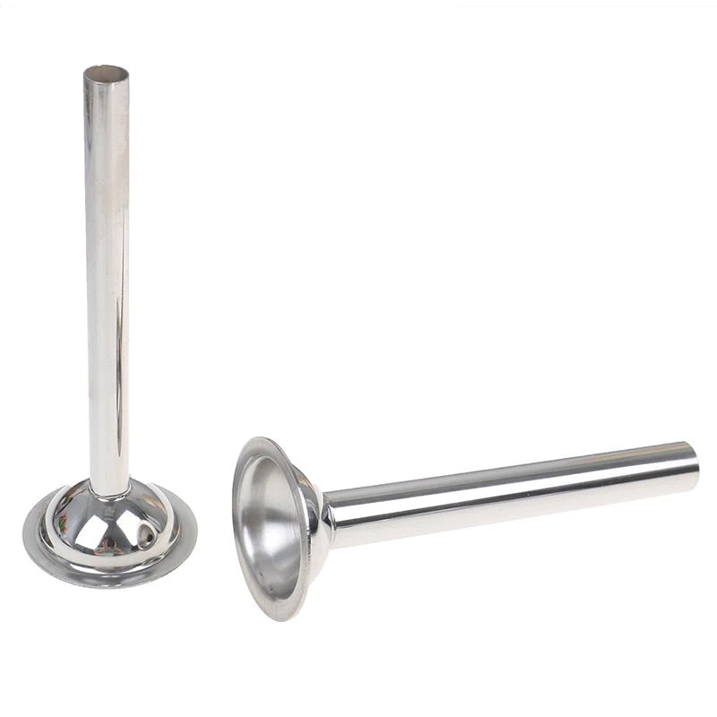 Tubo Per Insaccare Salsicce In Acciaio Inox - Diametro 19 Mm, Per Tritacarne Manuale Numero 10 E Simili