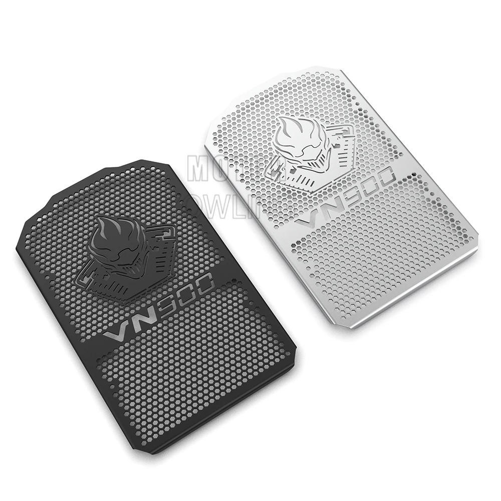 Radiator grille protection cover for motorcycle Vulcan900 dedicated to Kawasaki Vulcan 900 Classic/LT VN900 models 2006-2022 and 2023 and 2024.
