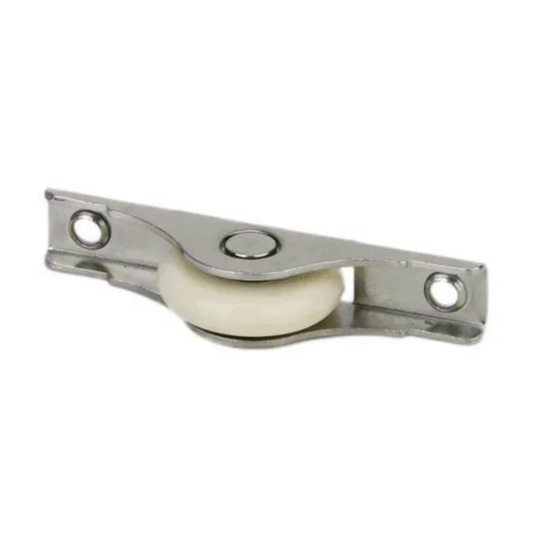 Sliding door roller Sliding door pulley Nylon bearing pulley 6pcs Pulley Cabinet Casement Single Roller for Kitchen Bathroom Wardrobe