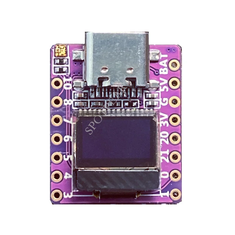 Placa de Desenvolvimento Esp32 Esp32-c3 0.42 Polegadas Display Lcd Wifi Bluetooth para Arduino Micropython - Imagem 2