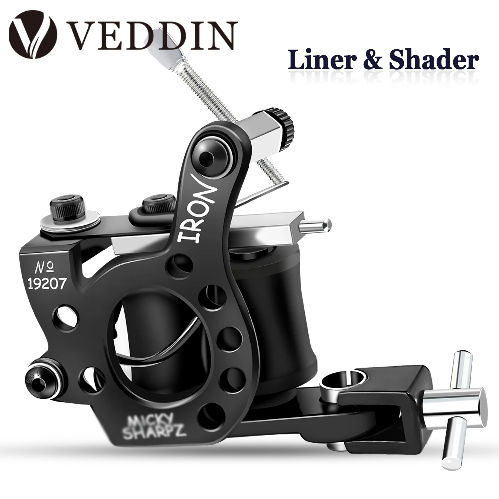 ProfessionalCoilTattooMachineWireCutting10WrapsCoilsTattooGun