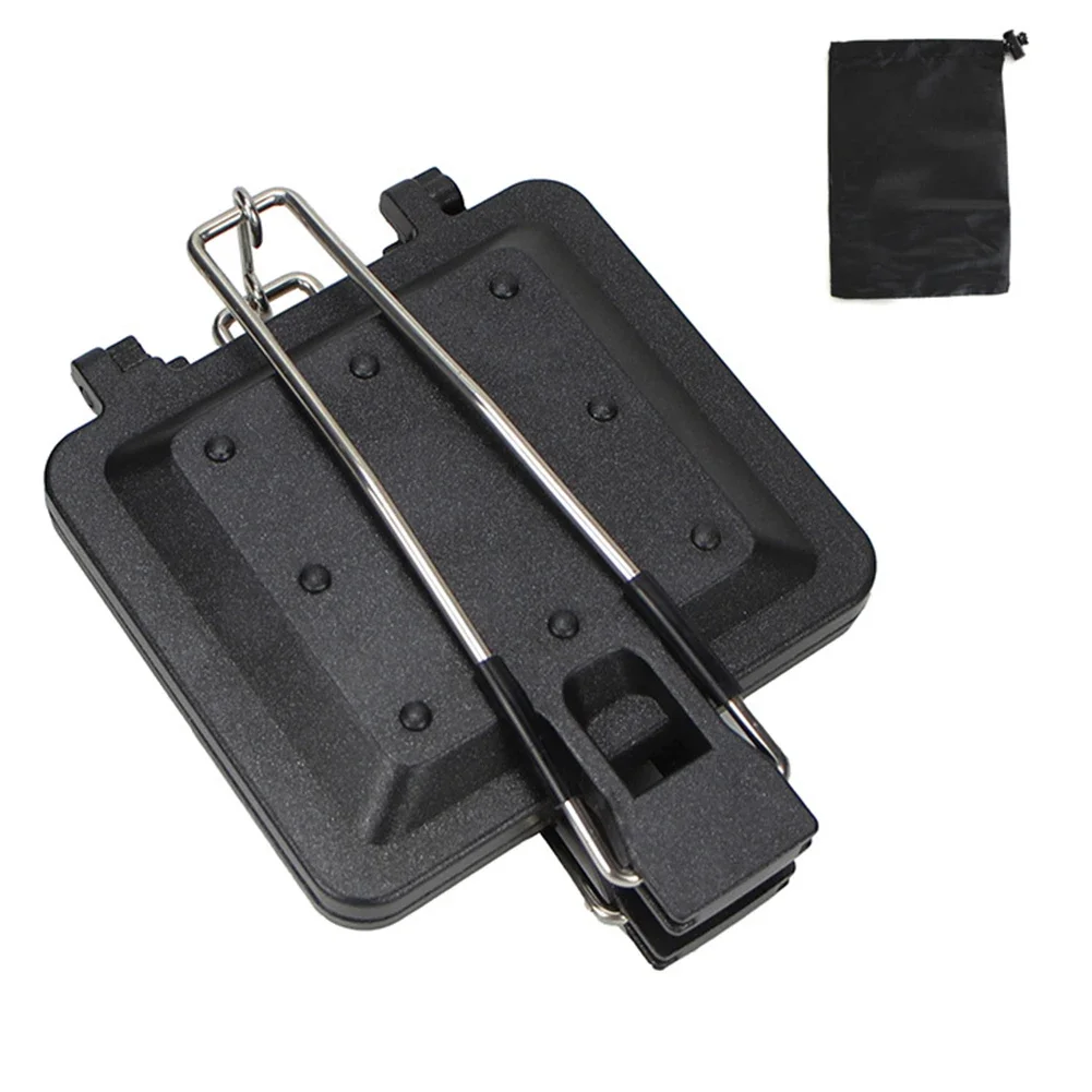 

Долговечный Новый практичный сэндвич-гриль для кемпинга складной алюминиевый сплав складной сэндвич-гриль