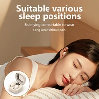 SK Small Headphones Wireless Bluetooth Headset Sport Sleeping Invisible Comfortable To Wear Bass Earbuds Earphone For All Phones 3