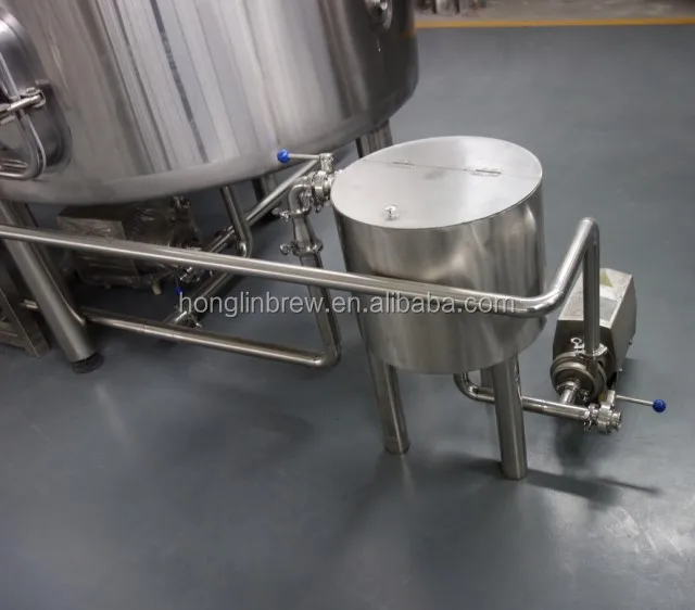 500L Beer Brewery 500 Liter Microbrewery Brewing Equipment With 2 Vessels Brewhouse