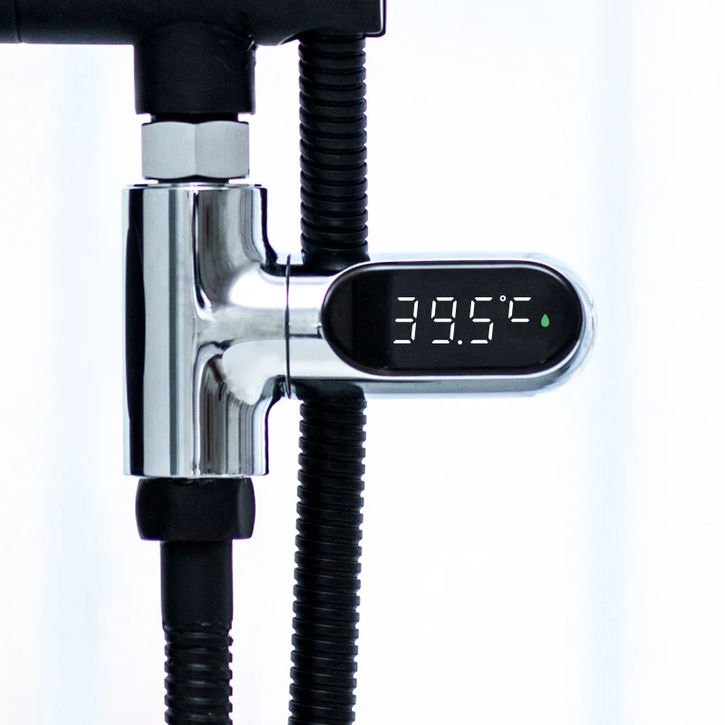 Hot Tub Water Temperature Monitor Electricity Home LED Display Shower Faucets Water Thermometer Bathing Temperature Meter