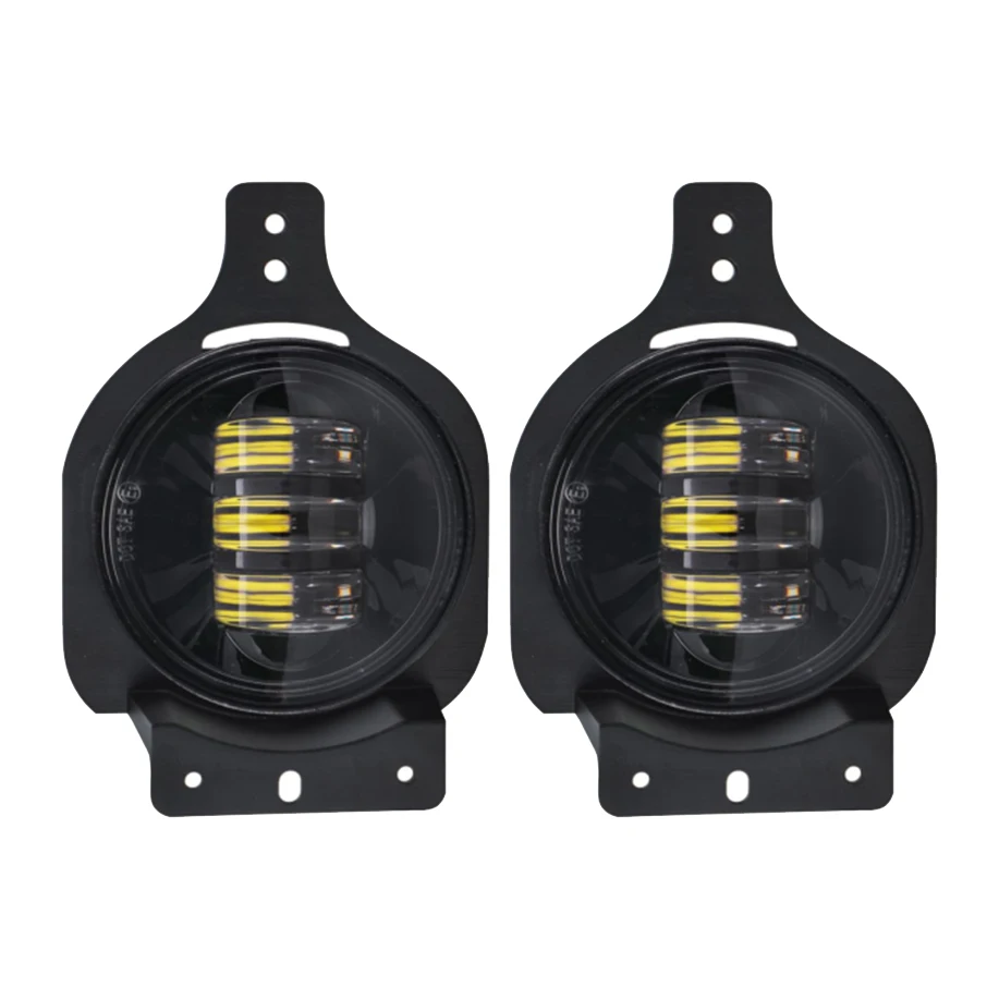 

SXMA JL1067 Led Fog Lights 2 Pieces LED Fog Light 30W Car Front Bumper Fog Lamp For Jeep Wrangler JL 2018+