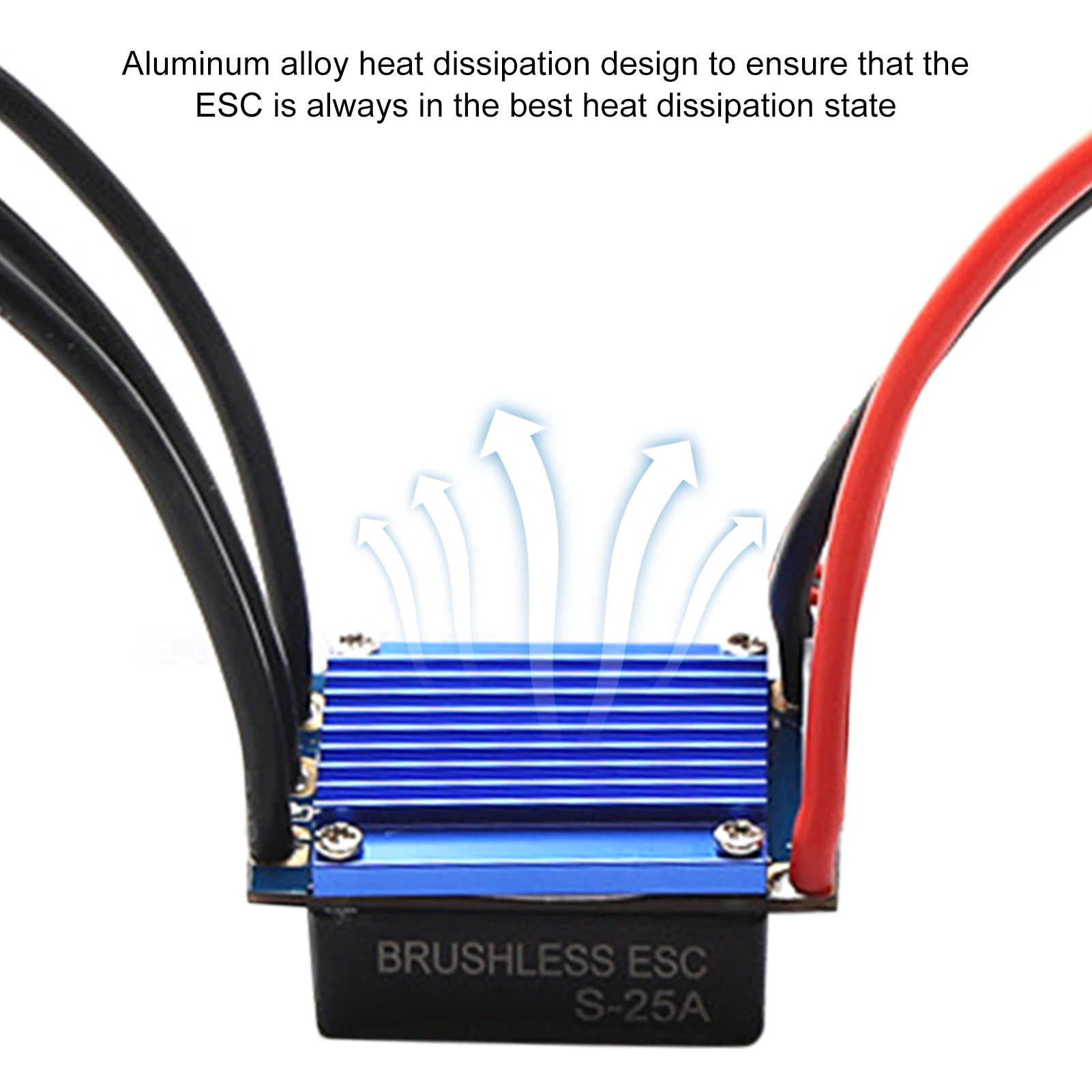 2435 4500KV 브러시리스 모터 및 HSP 1/16 1/18 원격 제어 트럭 자동차 모터용 25A ESC 프로그래밍 카드 교체