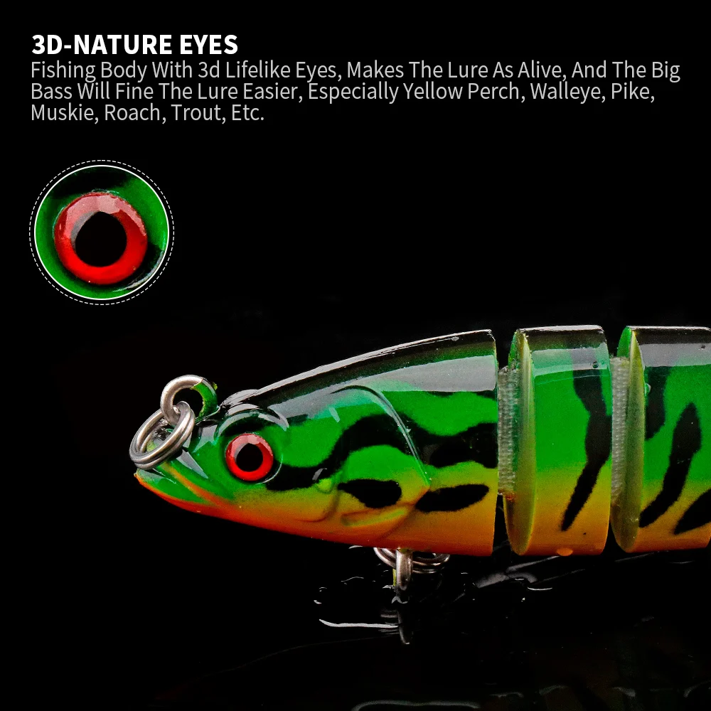 VTAVTA 100mm 10.5g 8 ׸Ʈ ŷ Wobblers  ̳ ϵ ΰ Baits ũ  Ƽ  Swimbaits