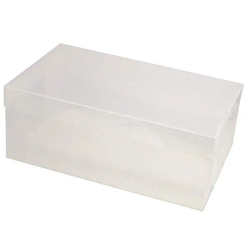for Creative Clear Shoes Storage Box Stackable Rectangle Shoes Box for Closet Hard Plastic Shoe Boxes Shoe Hol 3