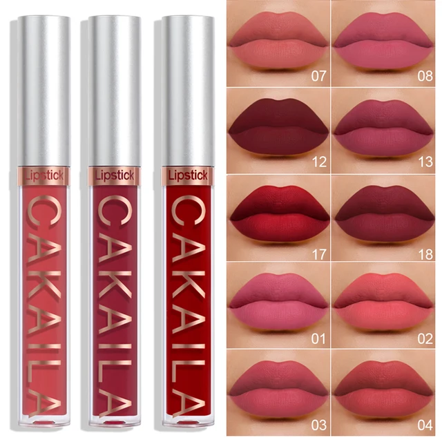 Incredible Deal on 18 Colors Matte Lipgloss Wholesale Cheap Liquid Lipstick Makeup