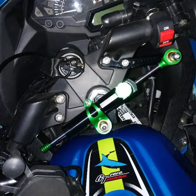 アクセサリー CNC オートバイ調整可能なステアリングスタビライザー