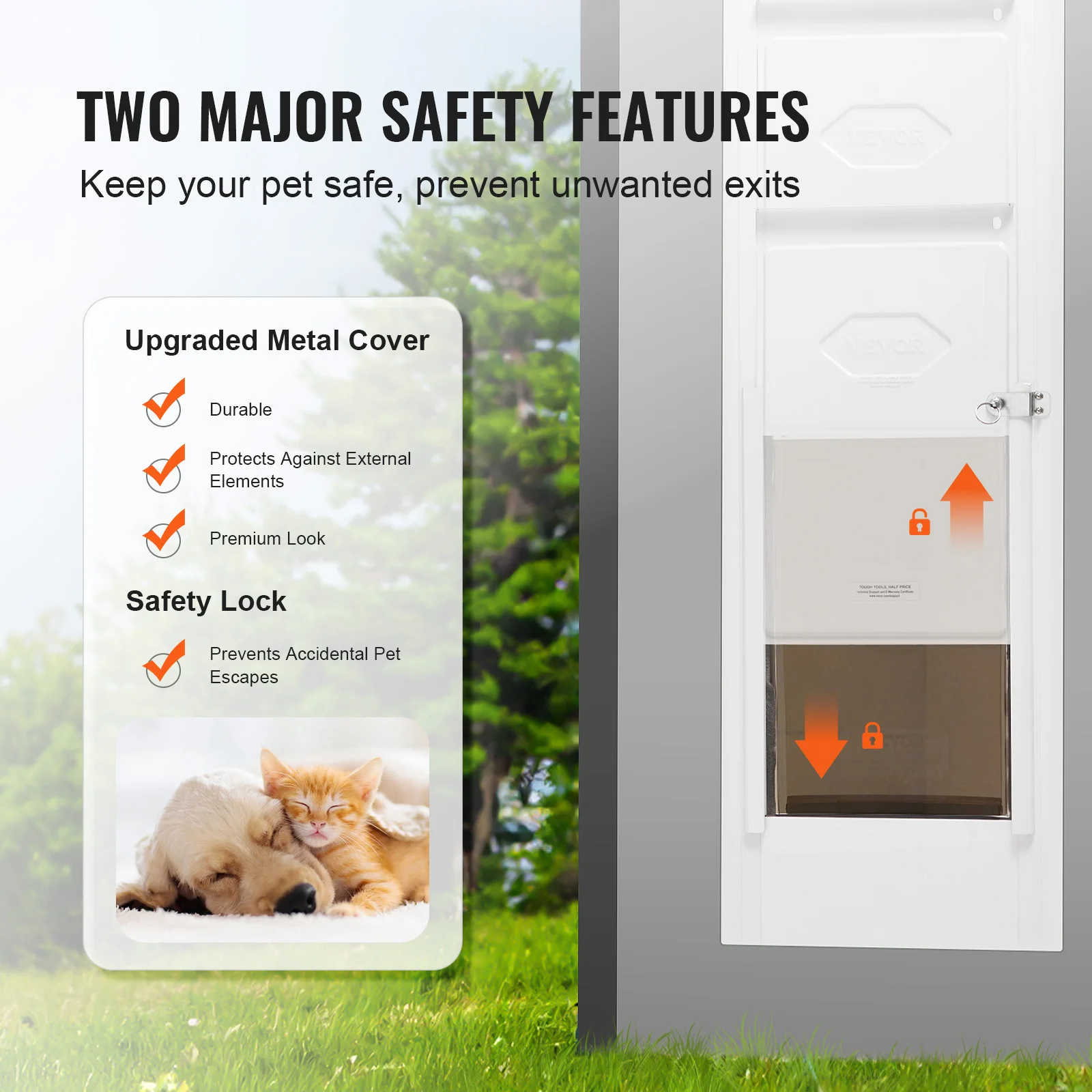 Adjustable Sliding Dog Door 5