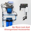 High-Pressure Water Gun Storage Box Fit 1/4 Quick Connector Power Washer&Snow Foam Cannon Organizer Pressure Washer Tip Holder 2