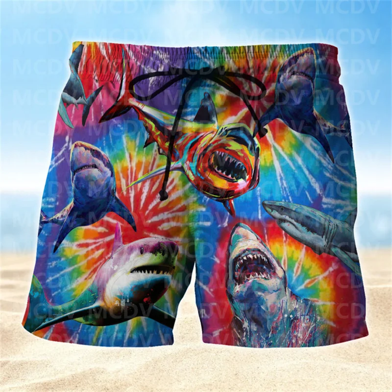 Рисунок 6 - Мужские камуфляжные пляжные шорты Ocean Shark Blue