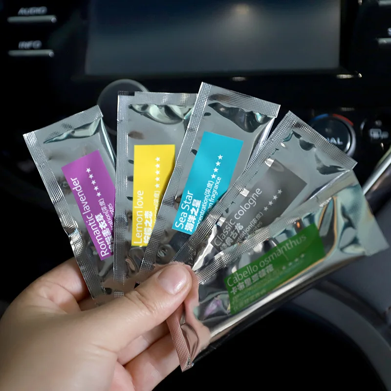 

2Pcs Car Air Outlet Aromatherapy Stick Car Mounted Perfume Refill Car Solid Aromatherapy Core Ointment Direct Sales