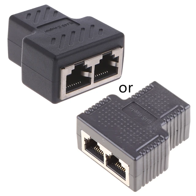 이더넷 확장을 위한 핵심 솔루션: RJ45 케이블 커플러 1-2 암 어댑터