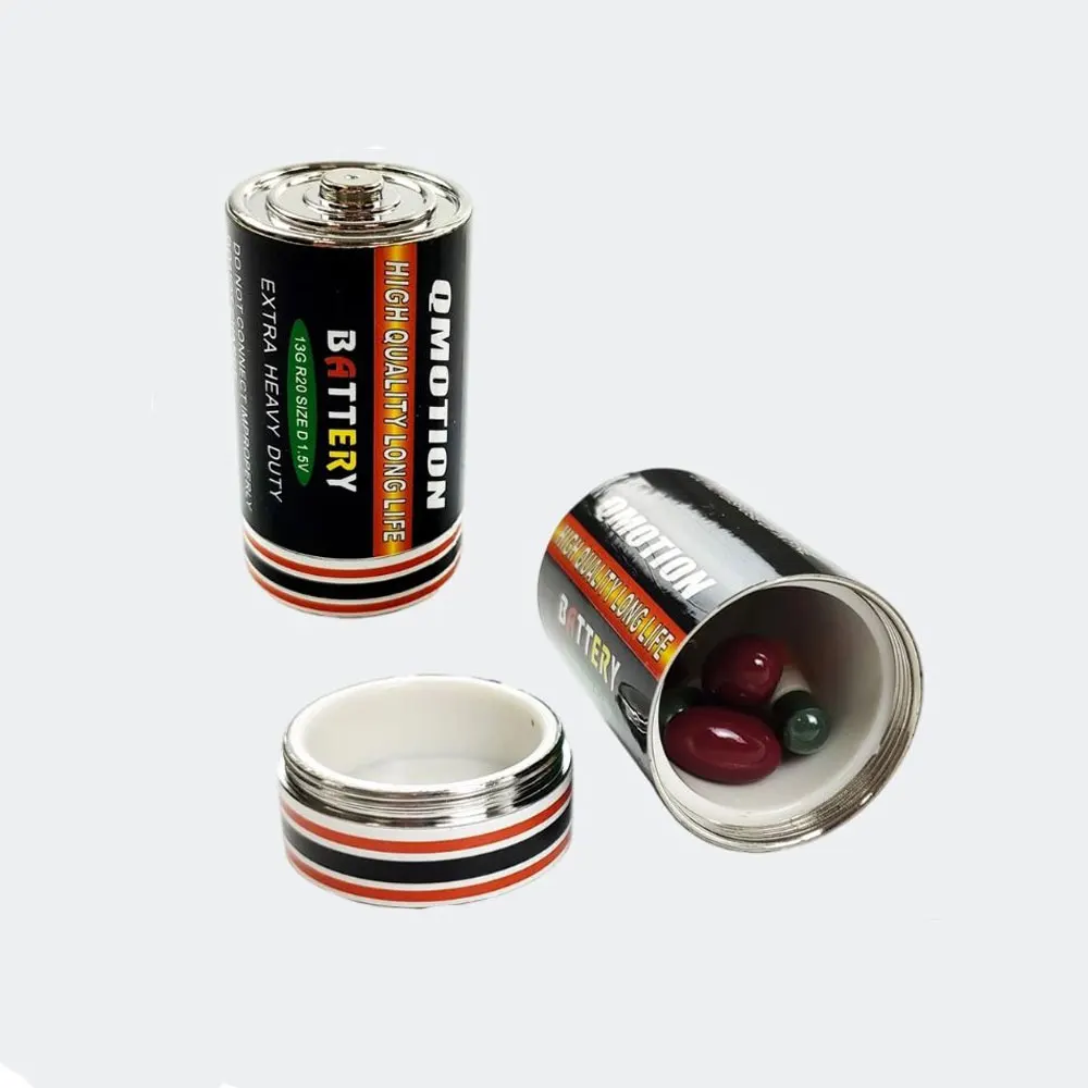

Battery Diversion Safe Hidden Secret Compartment Stash Case Discreet to Hide and Store Money, Bill or Other Valuables