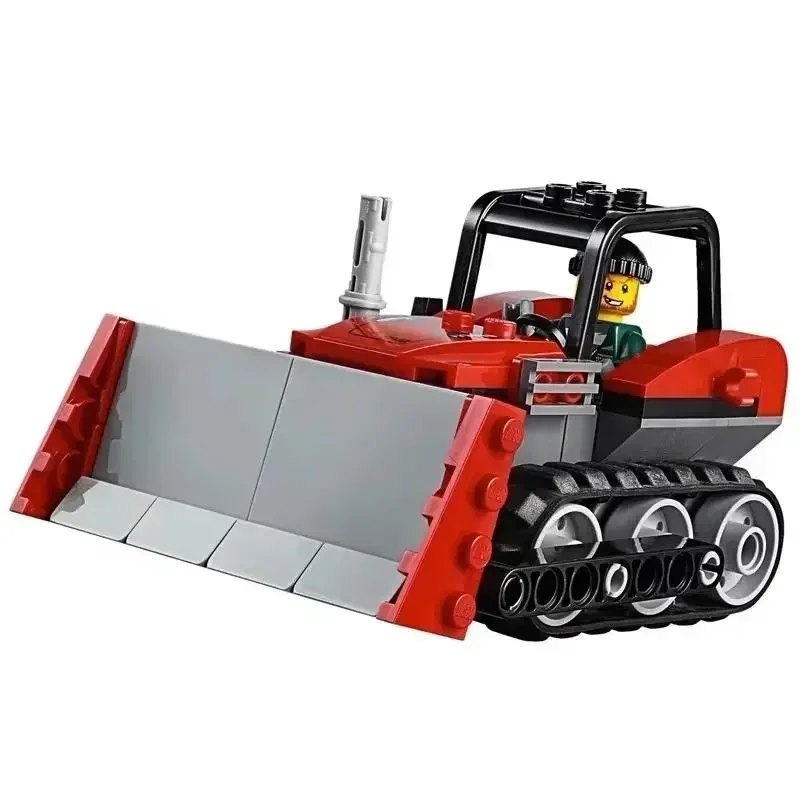 Bulldozer Bank Robber 10659 Police Dog Assault Team 10419 Boy Assembly Building Block Toys