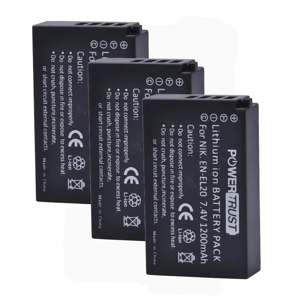 Chargeur MH-27 Pour Batterie Nikon EN-EL20 / EN-EL20a - Compatible Avec Coolpix P950, P1000, Appareils Nikon 1 Series - 4