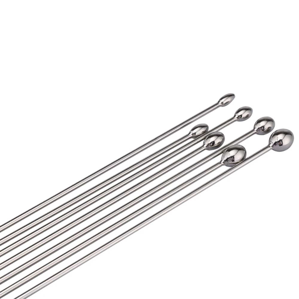 BDSM Delay Masturbation Male Urethral Dilator Metal Urethral Catheter Penis Plug Sounds Sex Toy For Men Erotic Products Massager urethral dilator silicone urethral dilator