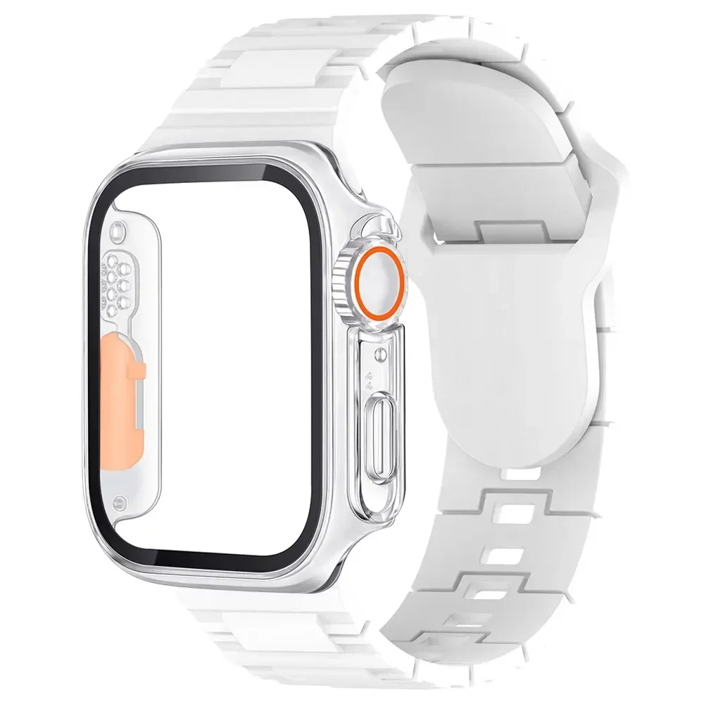 Mecha Sport Silicone Loop Band with Enhanced Protective Ultra Case