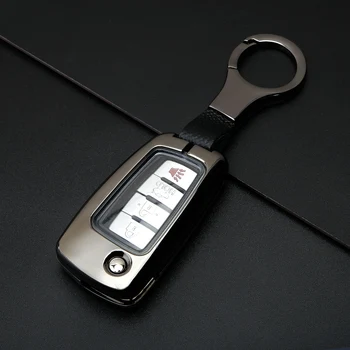 Cover Telecomando/chiave per Nissan Qashqai X-Trail T31 T32 Juke J10 J11 Tiida Altima Pathfinder calci per Infiniti - Custodia per chiave a distanza per auto Shell per Nissan Qashqai X Trail T31 T32