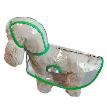 Transparent Dog Raincoat 5